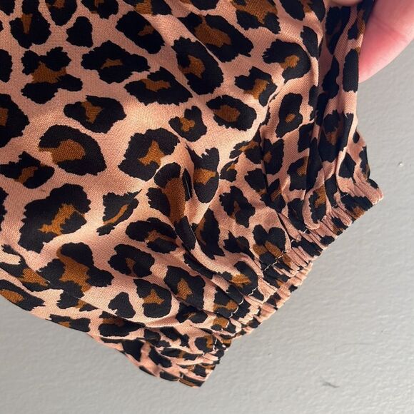 NWT Leopard Print Long Sleeve Dress Size XL - Picture 7 of 11
